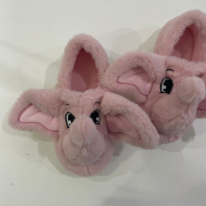 Pink bunny slippers for adults Tegralane webcam