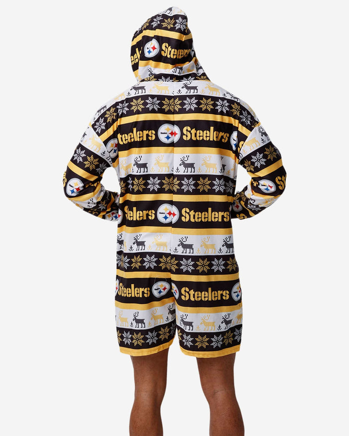 Pittsburgh steelers onesie for adults Crotchless anal