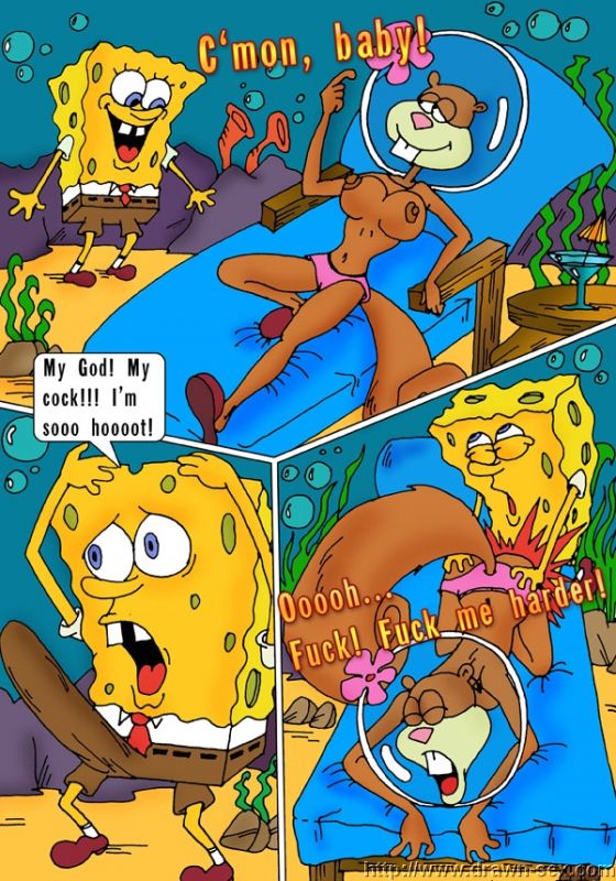 Porn cartoon spongebob Gay anal rape porn