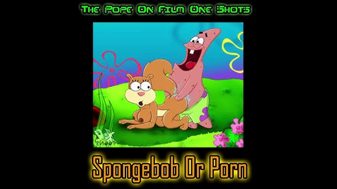 Porn cartoon spongebob Guy uses strapon