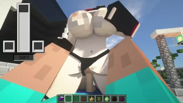 Porn minecraft jenny Black pussie pictures