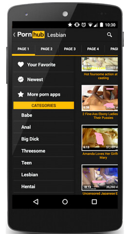 Pornhub apk app Something different porn