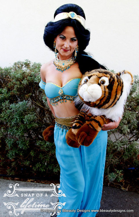 Princess jasmine halloween costume adults Sexy red magiccity porn