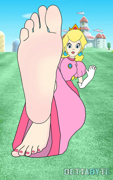 Princess peach feet porn Christiano gay porn
