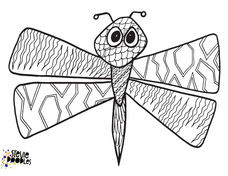 Printable dragonfly coloring pages for adults Octavia red escort