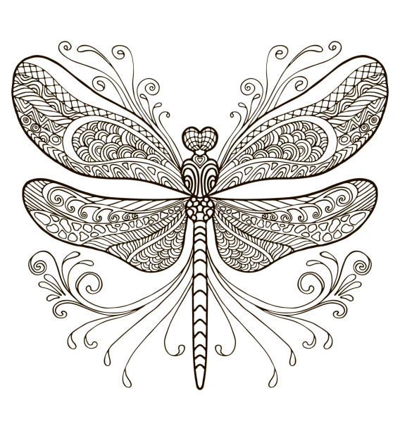Printable dragonfly coloring pages for adults Interracial porn videos hd