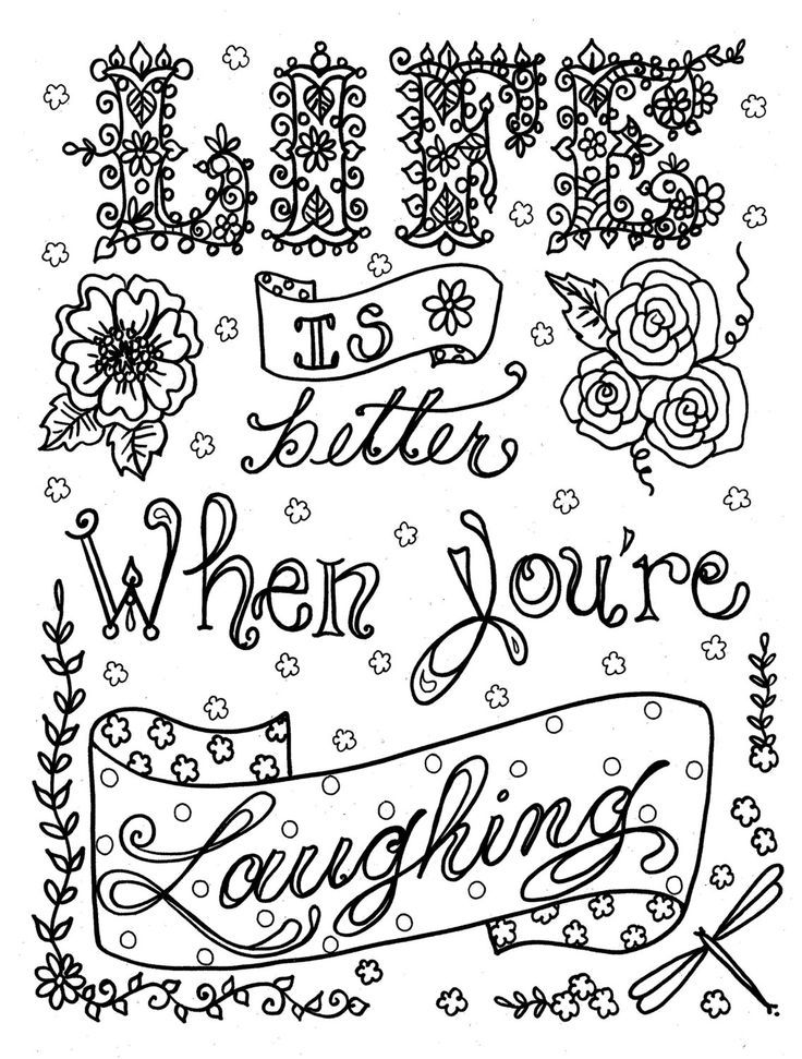 Printable quote coloring pages for adults Geeb porn