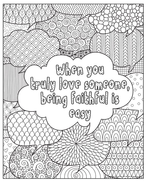 Printable quote coloring pages for adults Escort babylon fresno