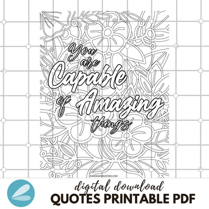 Printable quote coloring pages for adults Petite forced porn