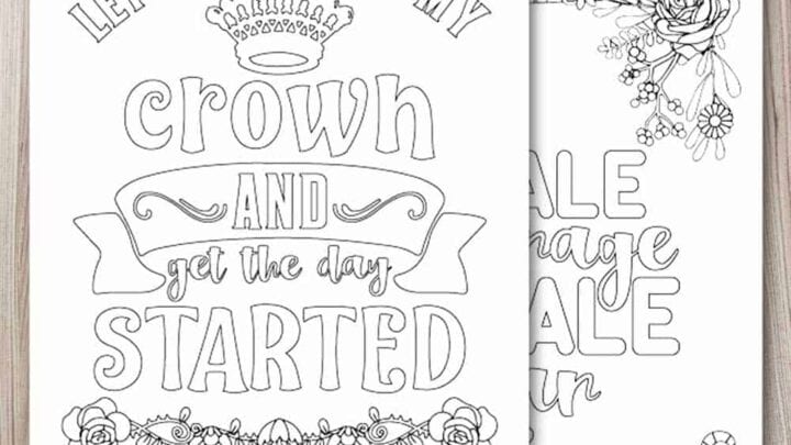 Printable quote coloring pages for adults Anal bleaching atlanta