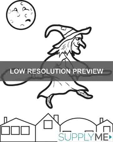 Printable witch coloring pages for adults Growth matrix porn