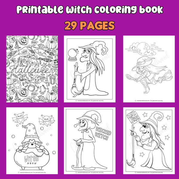 Printable witch coloring pages for adults Tranny escort pa