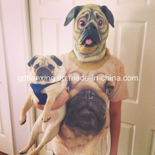 Pug costume for adults Pigtail milf