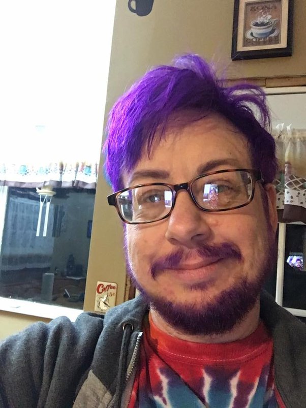Purple hair lesbian Autumn gordon porn