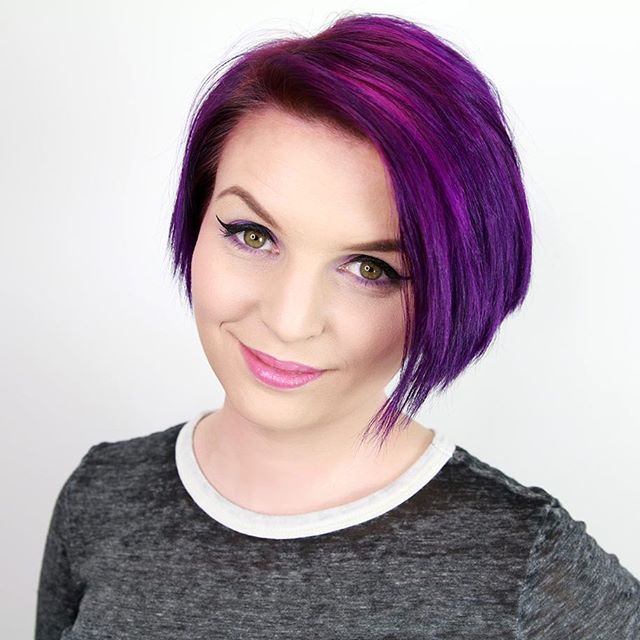 Purple hair lesbian Primetime hitla porn