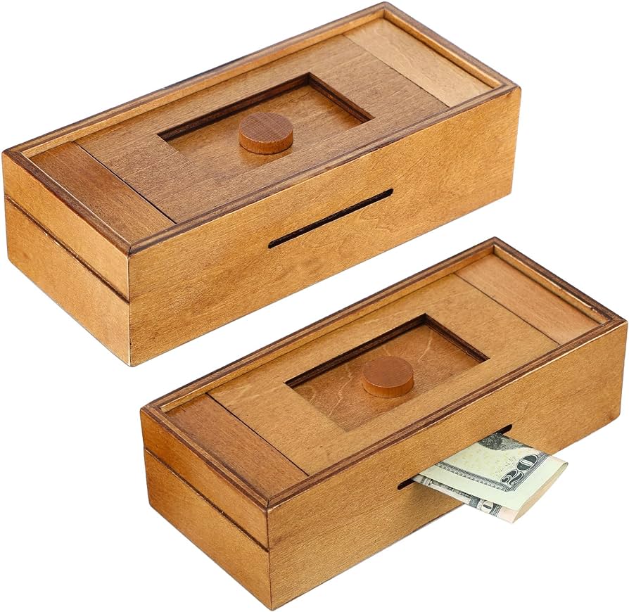 Puzzle box for adults with hidden compartment Spencer bradley escort