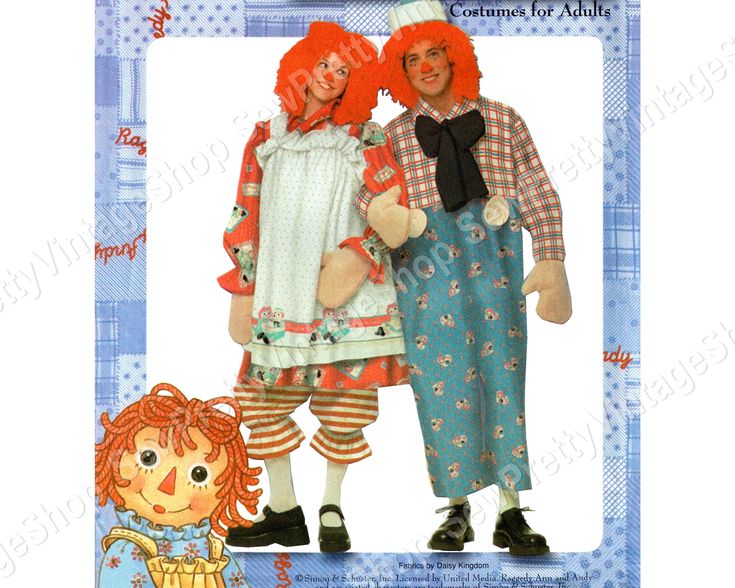 Raggedy ann and andy costume adult Abby cadabby adult costume