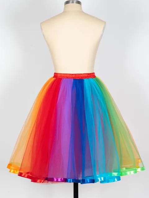 Rainbow tutu skirt adult Full nelson gay porn