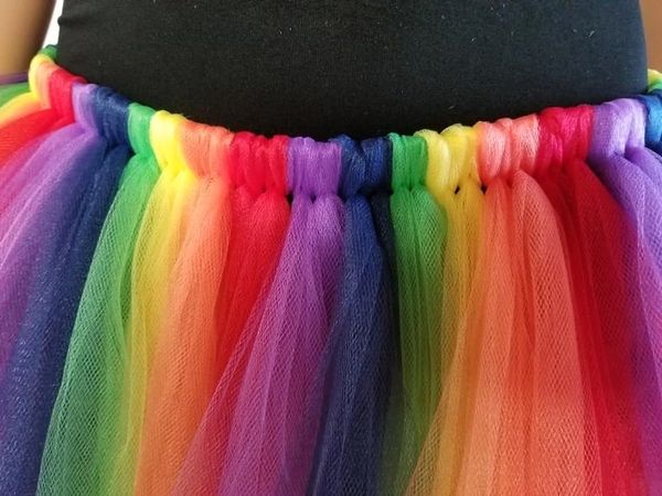 Rainbow tutu skirt adult Lesbian porn 2022