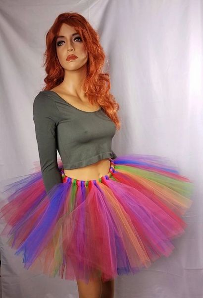 Rainbow tutu skirt adult Mushroom brave porn