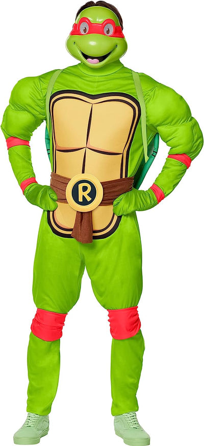 Raphael costume adult Older man cumshot