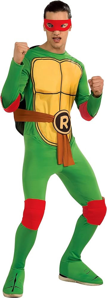 Raphael ninja turtle costume adult Humiliation interracial