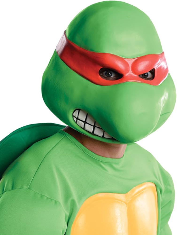 Raphael ninja turtle costume adult 3-piece drum set for adults