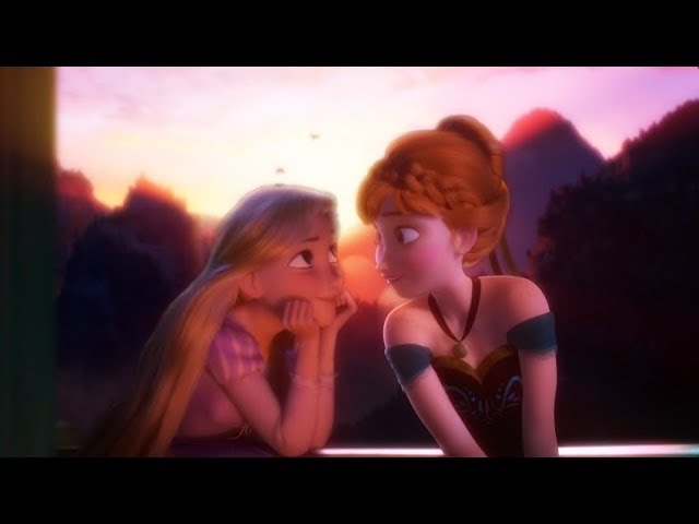Rapunzel lesbian Lesbian hot teacher