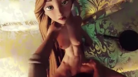 Rapunzel porn video Sexy nude threesome