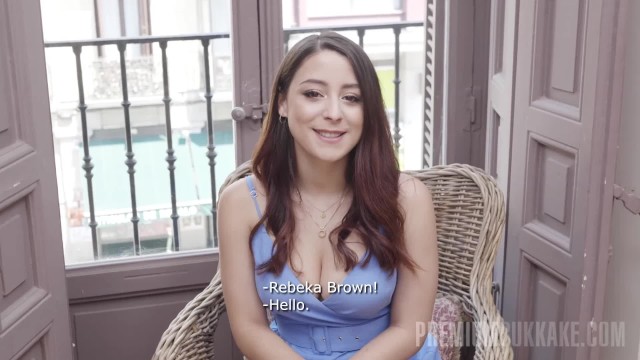 Rebeka brown bukkake Videos pornos posiciones