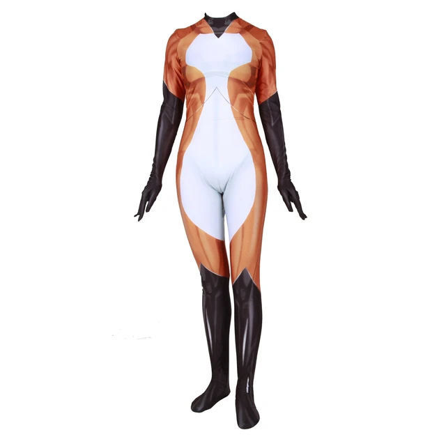 Rena rouge adult costume Marvel onesie pajamas for adults