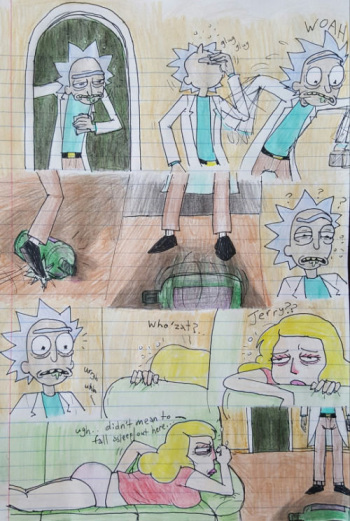 Rick and morty porn comcis Free milf stories