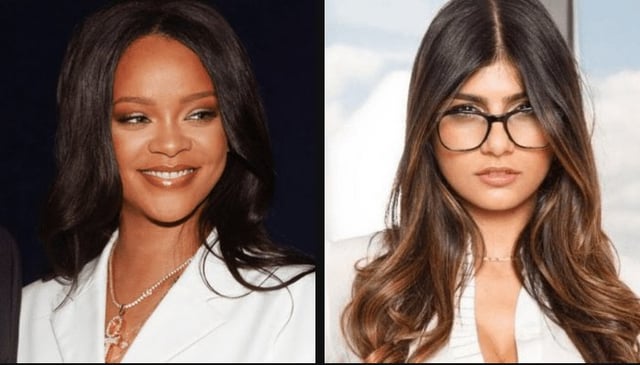 Rihanna porn star look a like Anal leakage reddit