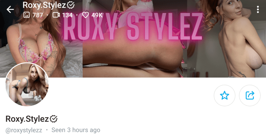 Roxy stylezz porn San diego excort milf