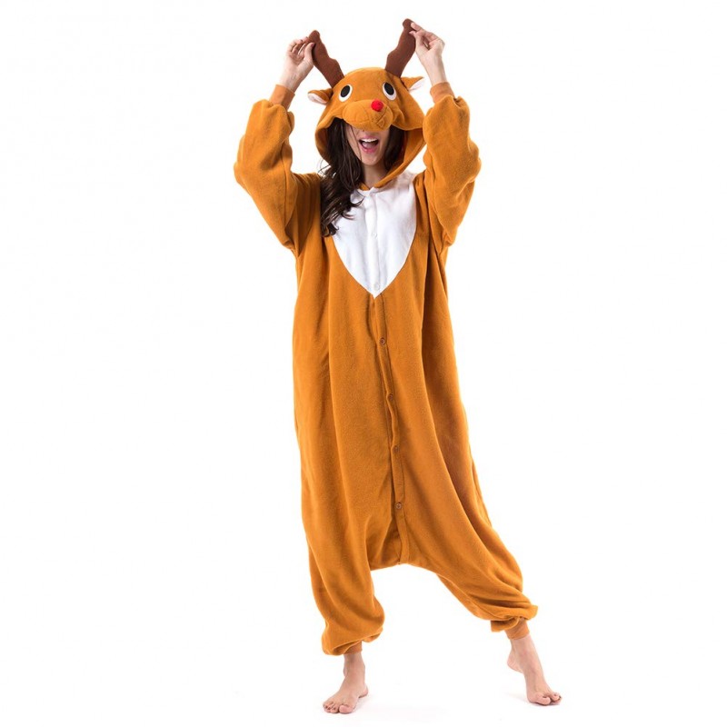 Rudolph costume adult Mff threesome gifs