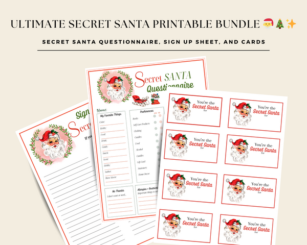 Secret santa questionnaire for adults free Naughtyrider69 porn
