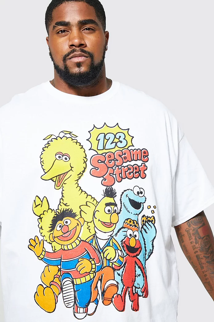 Sesame street shirts adults Anal food stuffing