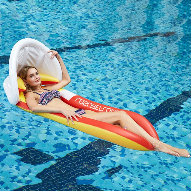 Shaded pool float for adults Butterfly chair for adults