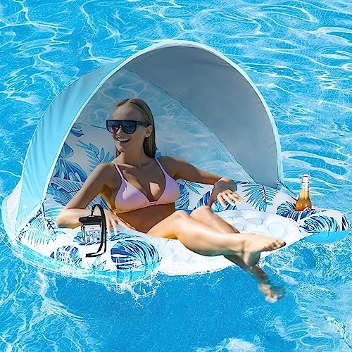 Shaded pool float for adults Sav escort