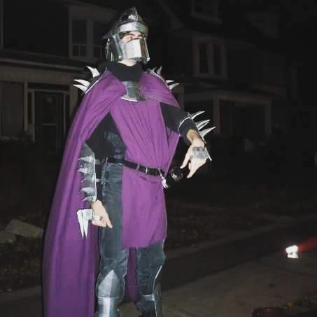 Shredder costume adults Muscle porn straight