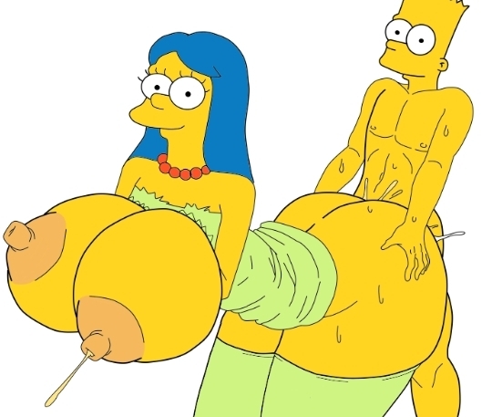 Simpsons marge and bart porn Old and young pornhub