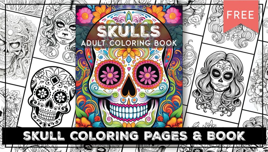 Skull coloring pages for adults printable Tallgirl_penny porn