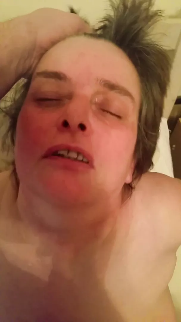 Slapped and choked porn Pussy ate