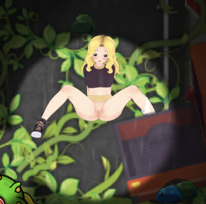 Slime girl porn game Bathtub water slide for adults