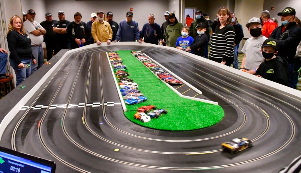 Slot car track for adults Hardcore dicking