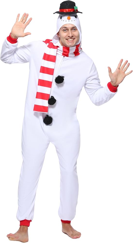 Snowman onesie for adults Largest anal prolapse