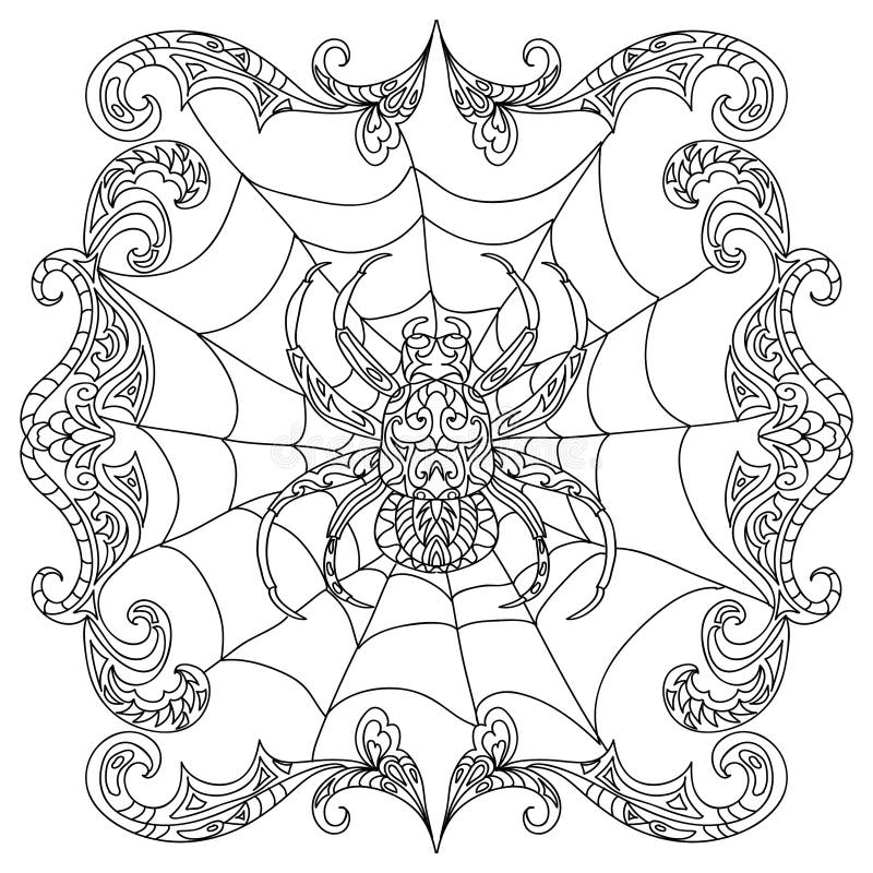 Spider coloring pages for adults Free ginger porn