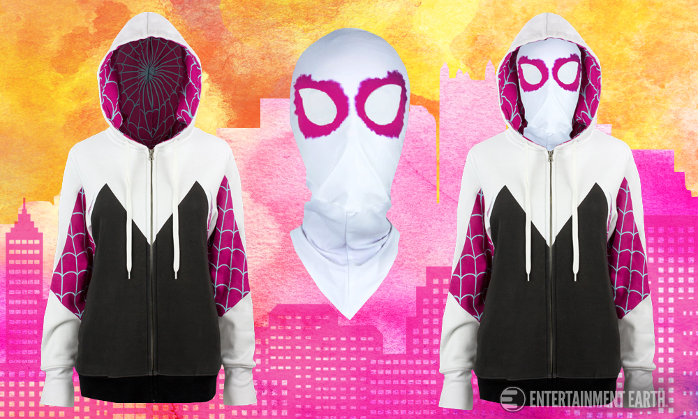 Spider gwen hoodie adult Scammer gets fucked gay porn