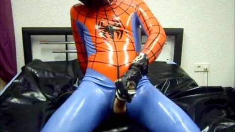Spider man masturbate Petite porn forced
