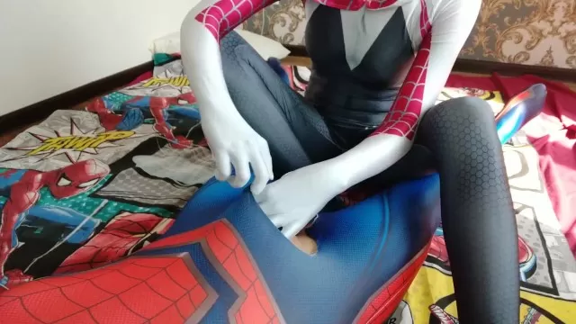 Spider man masturbate Jesse volt anal